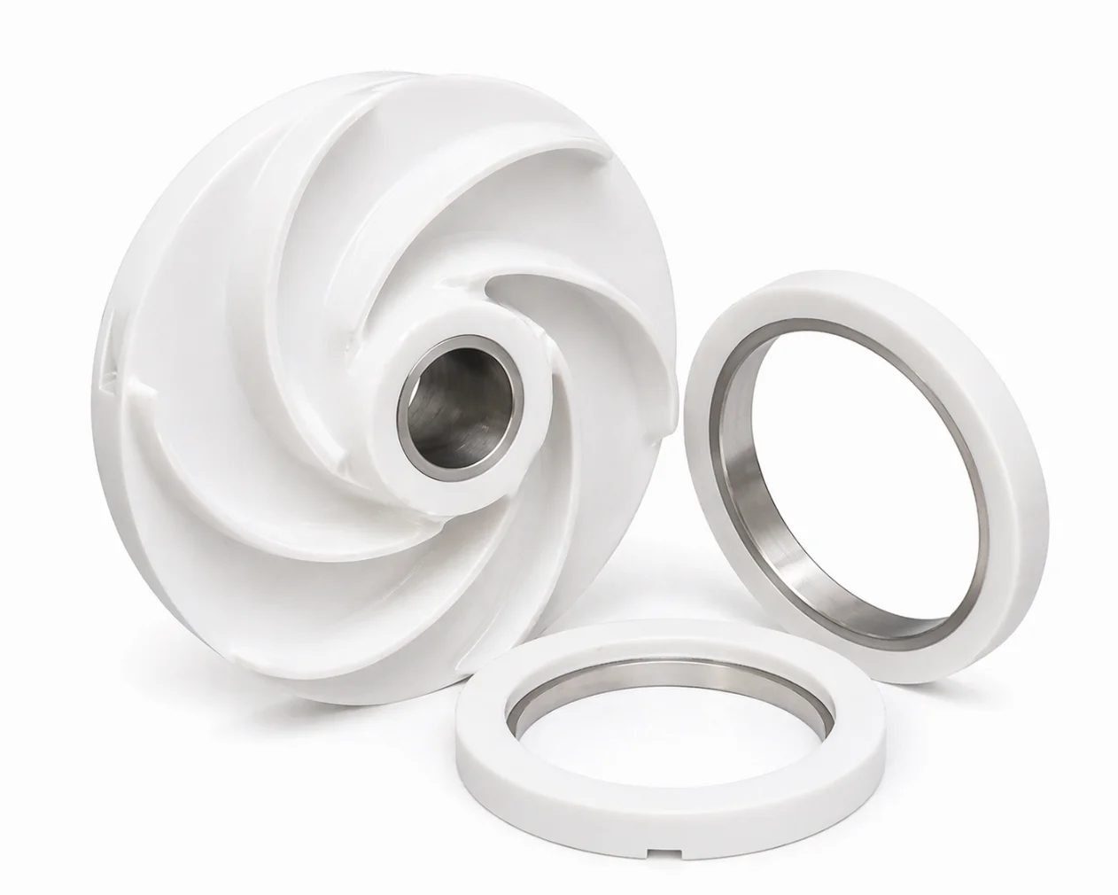 impellers & wear rings - Носовые колёса и уплотнения
