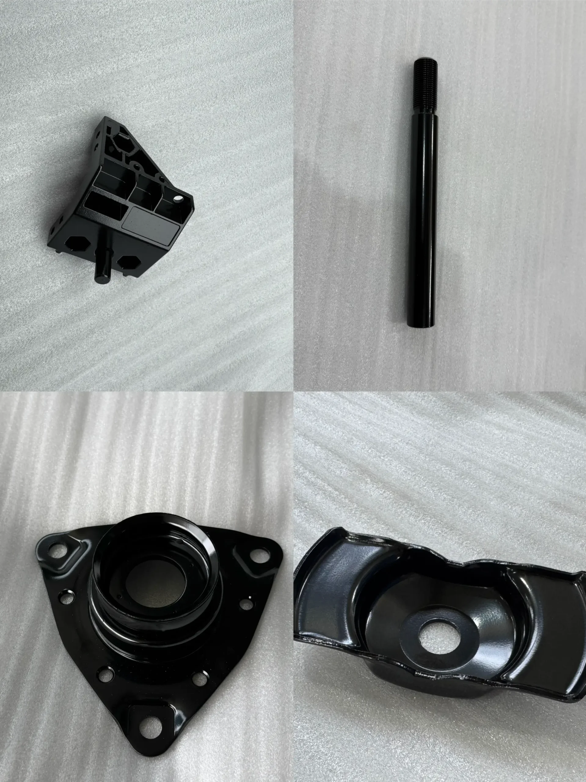 E-coat electrophoretic cataphoretic primer CNC steel aluminium complex geometry internal channels uniform