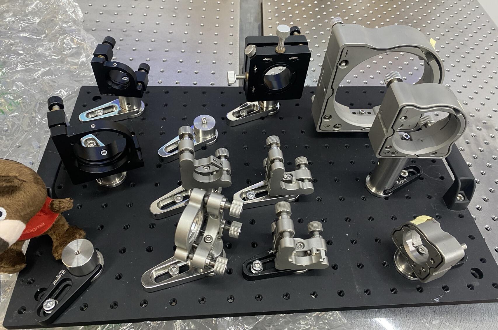 Structure de Gimbal de Support Optique CNC de Précision