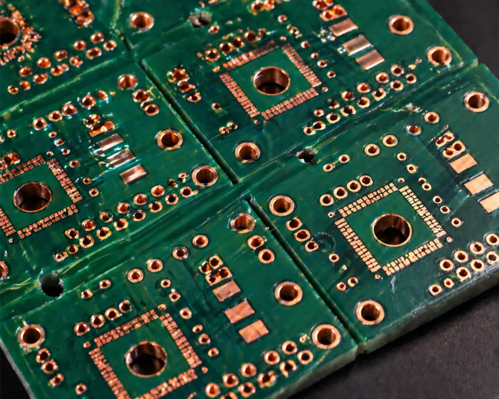PCB 穿孔與通孔鍍覆