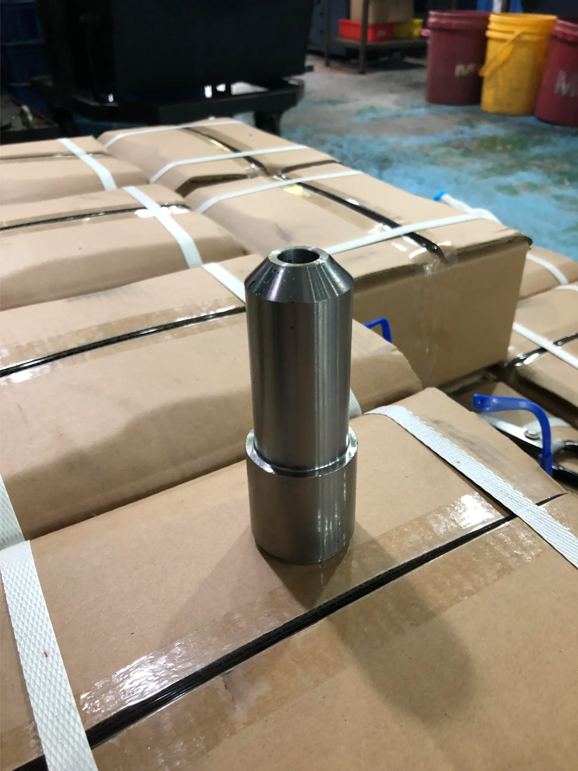 Зубчатое колесо редуктора CNC обработано