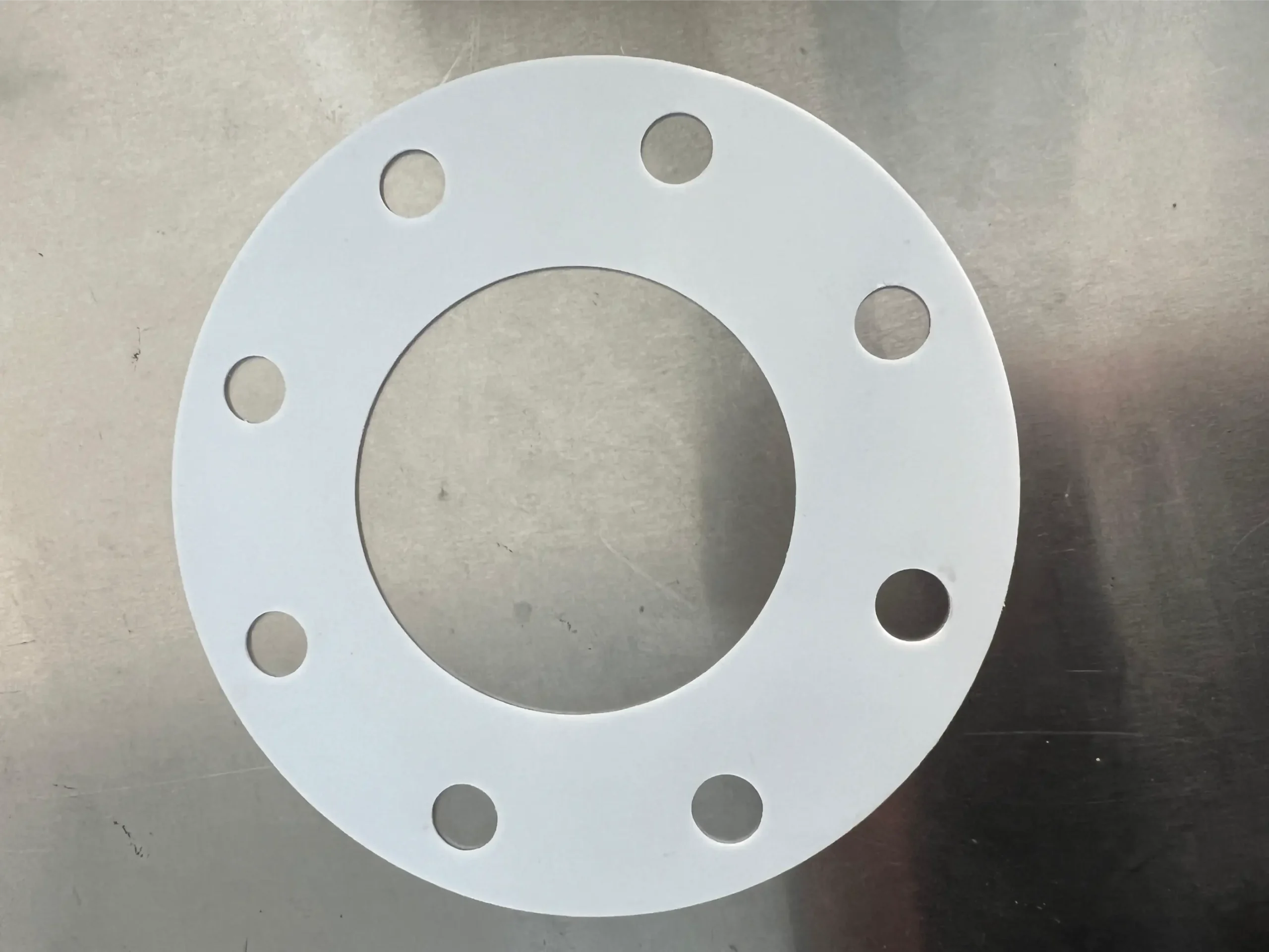 PTFE Sliding Washer Thrust Pad CoF 0.04 Lowest Friction CNC