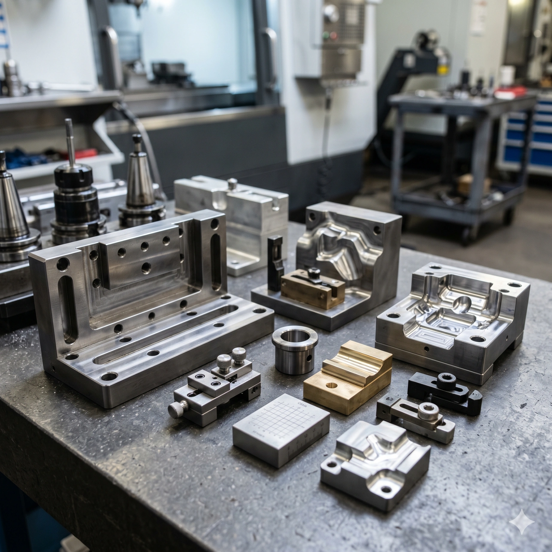 CNC 加工模具、夾具與治具元件| HXCNC