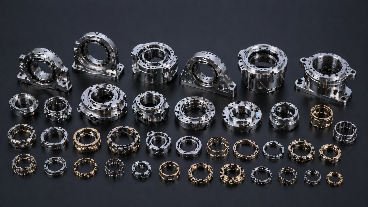 Bearing housings and retainer components