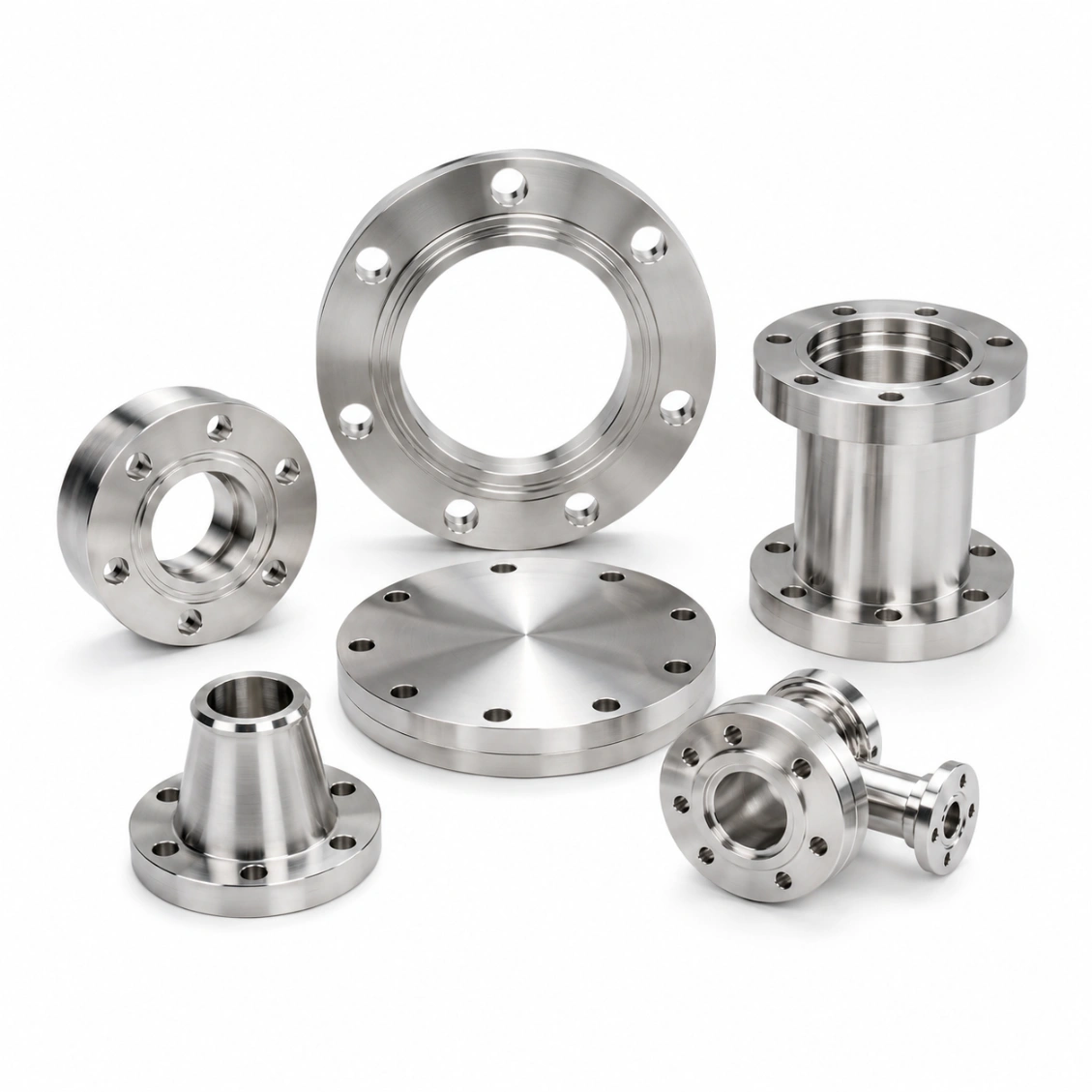 Vacuum Flange Fittings | CNC Machined CF & KF Flanges | HXCNC
