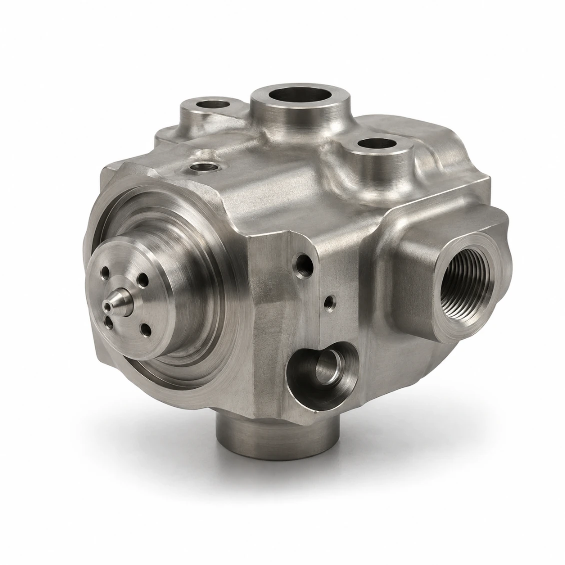 Aerospace Fuel Injector Block