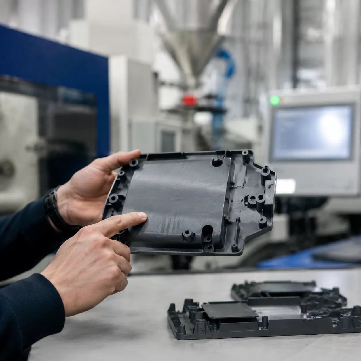 Injection molding flow mark causes and corrective actions
