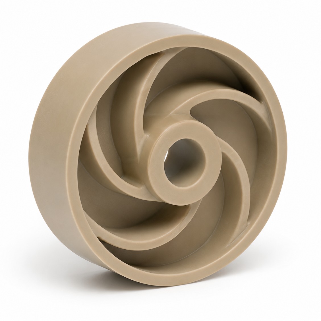 PEEK yopiq impeller