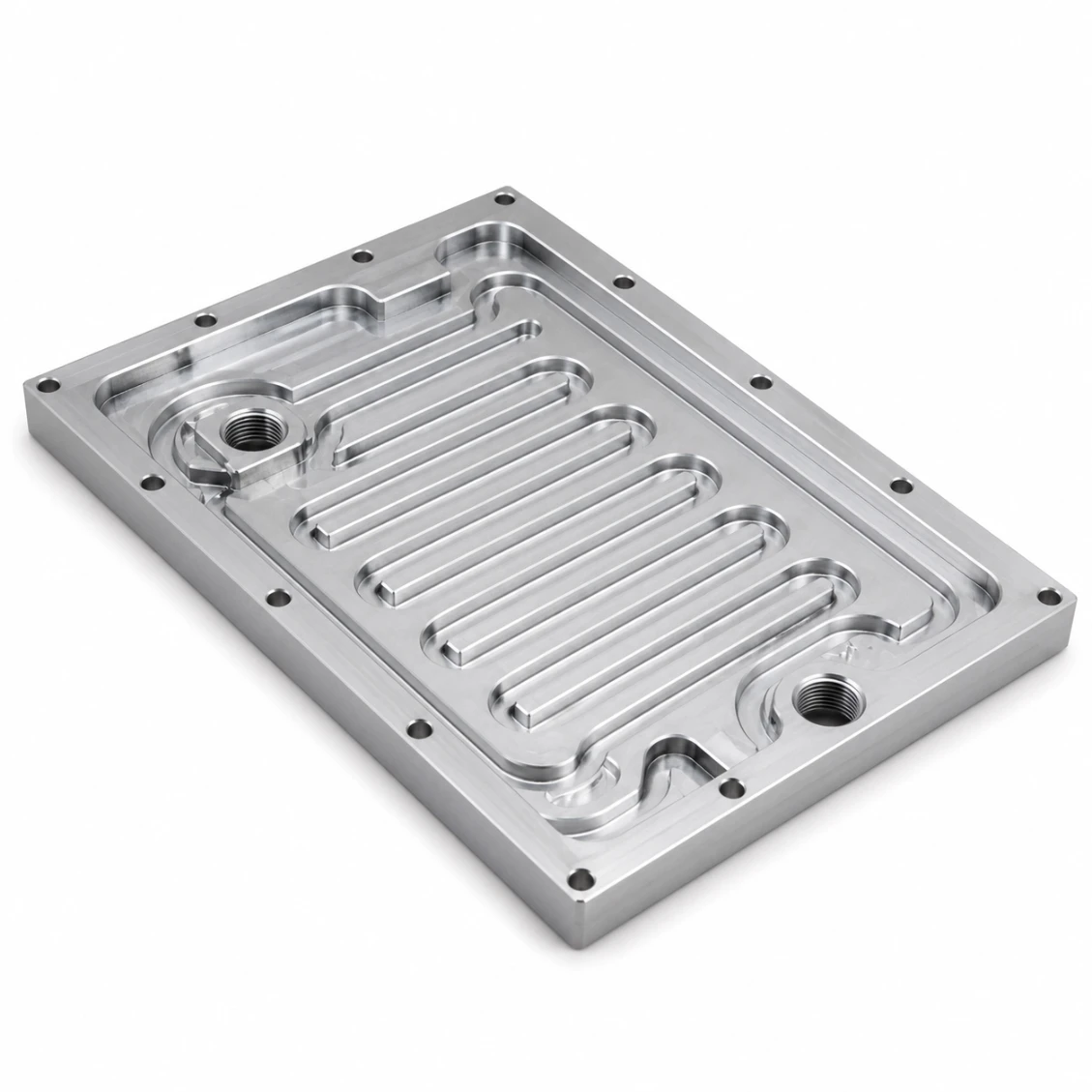 Plaque de refroidissement pour l'électronique de puissance