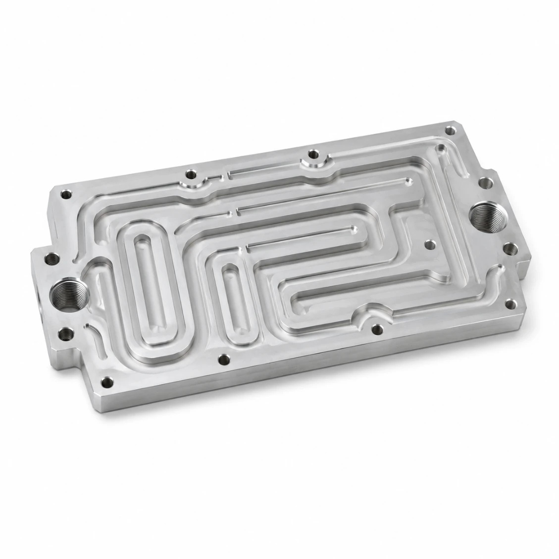 Lot de plaques de refroidissement de production